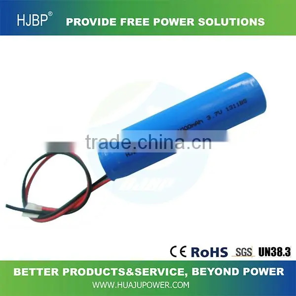 cell 2200mah 3.7v 18650 li-ion wide temperature (-40c to + 70c) lithium battery