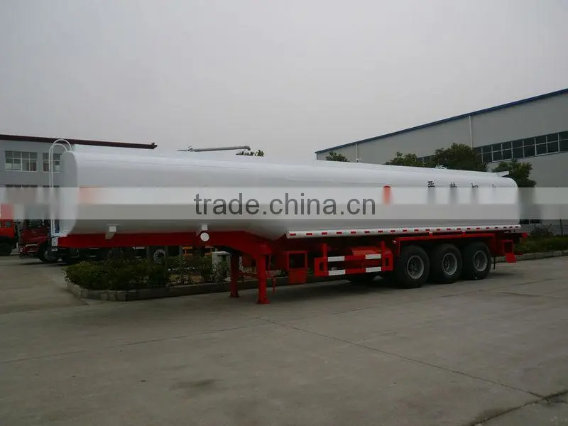 3 axles 50000liters fuel tanker semi trailer for sale