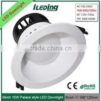 110-120V dimmable 6 inches 817 lm 4000K 13W led outdoor down lighting