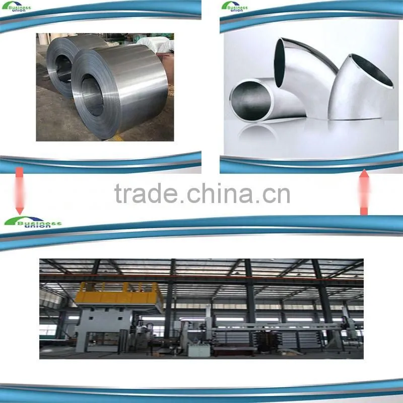 seamless stainless steel pipe tube elbow