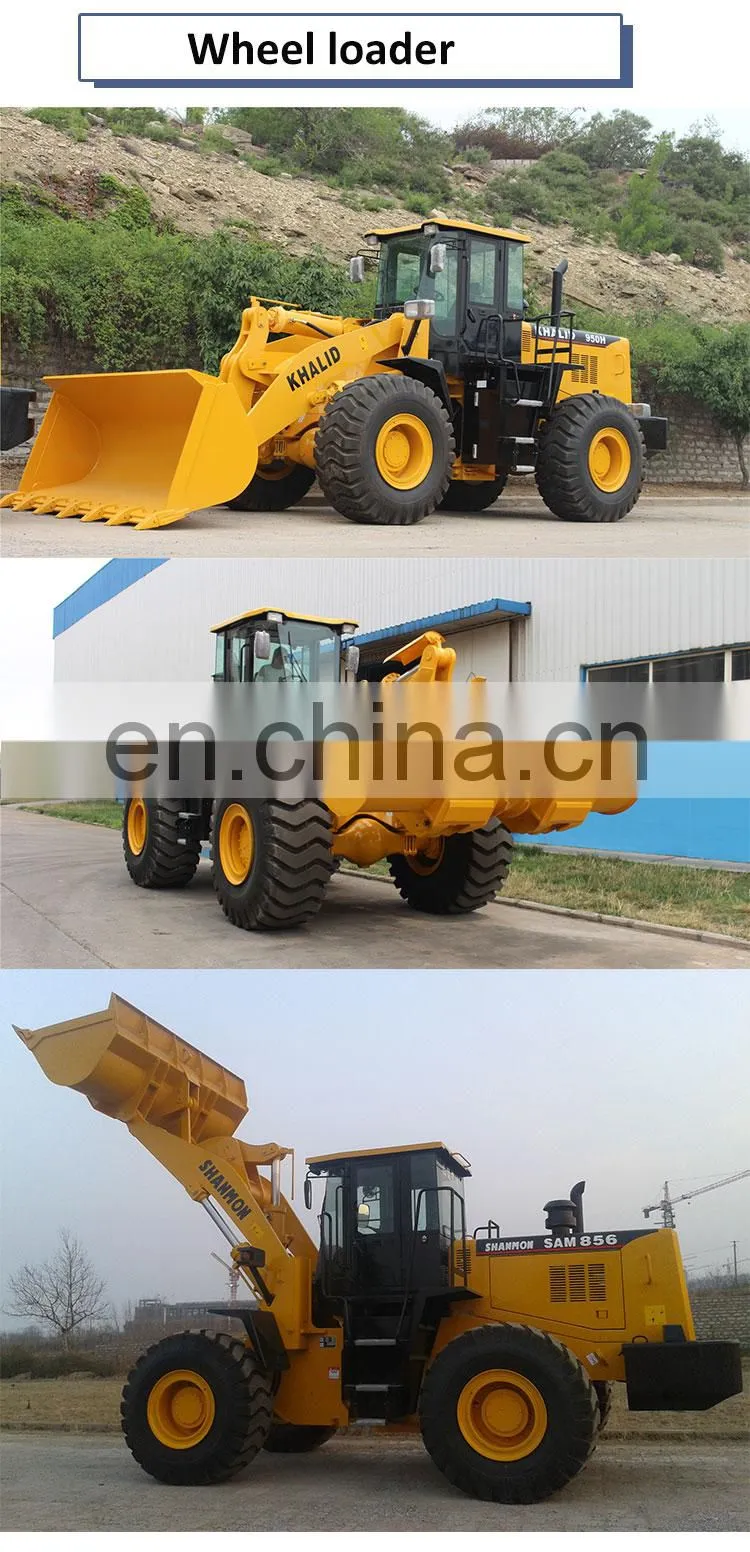 Cheap Construction Heavy Duty 5.0ton Front wheel loader ZL50 compact front loader