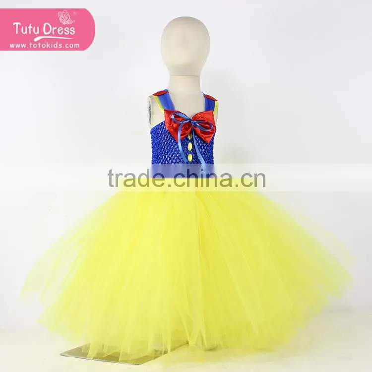 Hot sale blue dress baby beautiful clothing dress