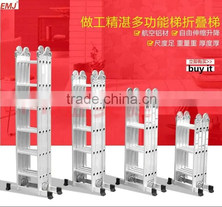Multi-function ladder 4X3 with Big Hinge