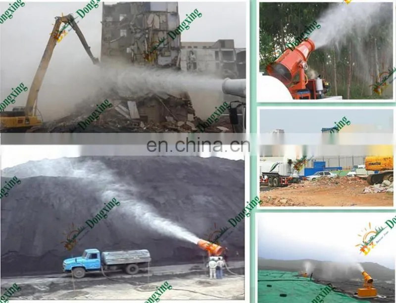 Water fog Spray machine for dust control