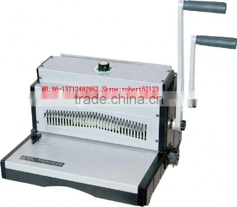 NanBo T598 Lower price Factory Wire-o Binding Machine, Wire o Binding Machine