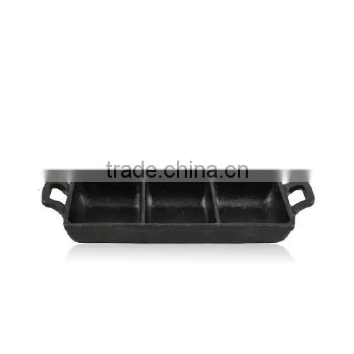 TRIONFO mini cast iron two ears cake baking pan