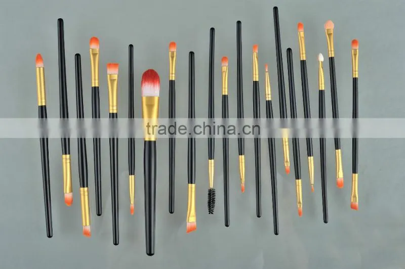 20pcs/set White Professional High Quality Foundation Powder Brush Cosmetics Makeup Brushes