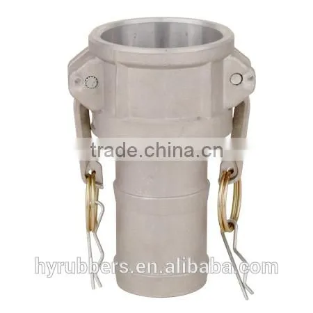 Aluminum pipe hose camlock quick connect couplings type C