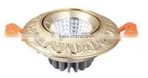Indoor cob down light led ceiling recess suspended