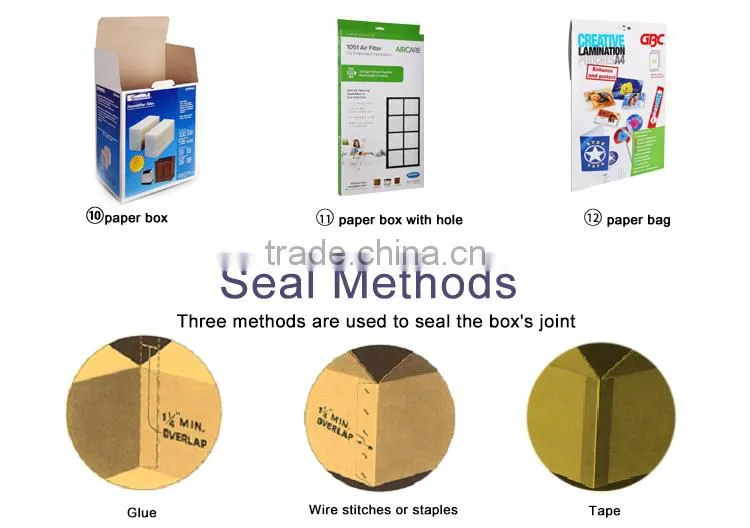 Professional Design Advanced Color Cardboard Box Makers