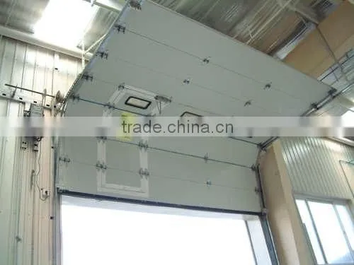 Guangzhou hot sale sectional garage door
