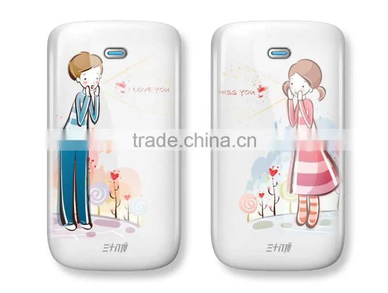 2015 Newest Coming Power Bank 7400mah mobile power supply GP-001