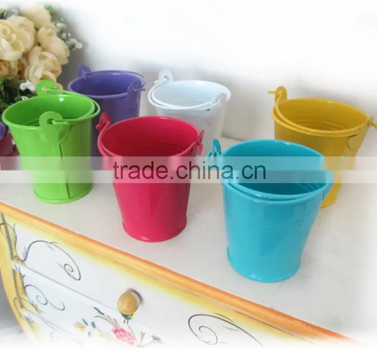 CCGB-G109 New Available Mini Metal flower bucket, garden bucket, creative bucket