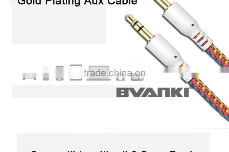 2016 top selling products in alibaba pure copper 3.5mm stereo male to male audio aux cable alibaba co uk free sample