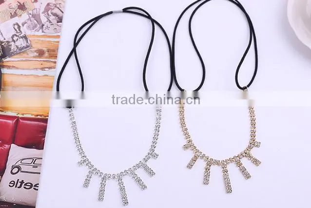 Fashion rhinestone crystal headband for teen girls