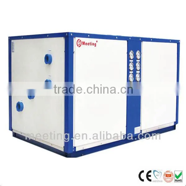 Geothermal ground heat pump water heater (scroll compressor 380V, R417A/R407C refrigerant)