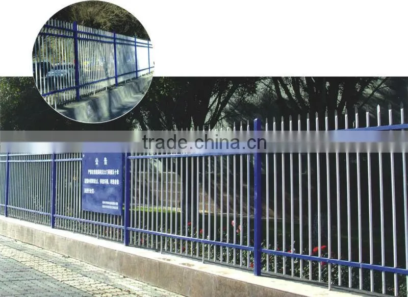High quality safety cheap wrought iron tube fence