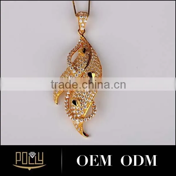 2015 new design k gold fashion jewelry wedding jewelry set