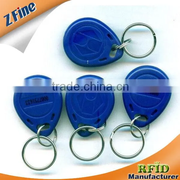 Personalised 125 kHz LF Smart RFID Key Tag & Key Fobs For Access Control System With OEM
