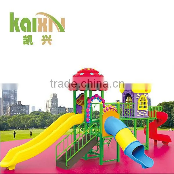 plastic swing and slide set