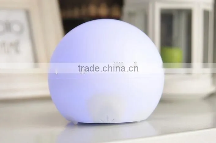 LED Luminova Circular Modern Color Changing Snooze Desktop Table Alarm Clocks Electronic Digital Clock