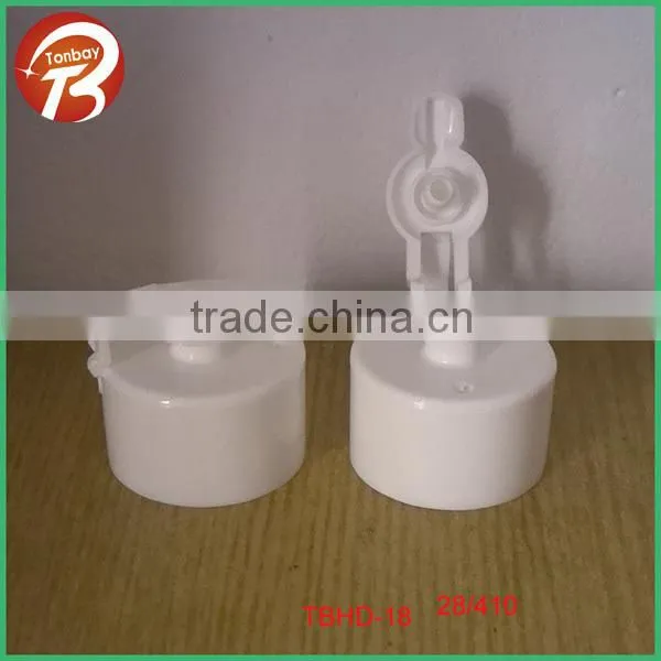 28/410 special design white plastic flip top cap plastic cap TBHD-18