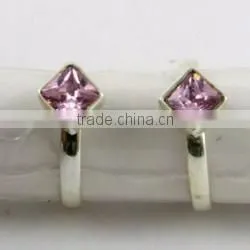 Stunning !! Pink CZ 925 Sterling Silver Jewelry, Fashion Silver Jewelry, Gemstone Silver Jewelry