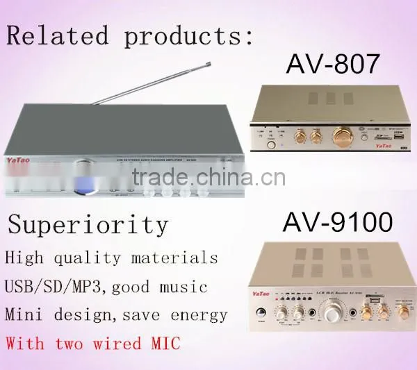 professional hifi audio system AV-806