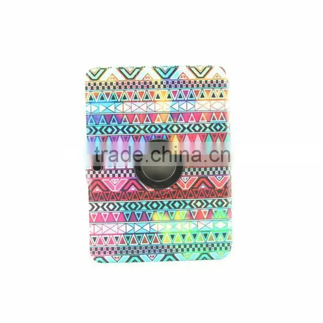 Aztec printed stand leather cover case for samsung galaxy tab 3 10.1 p5200
