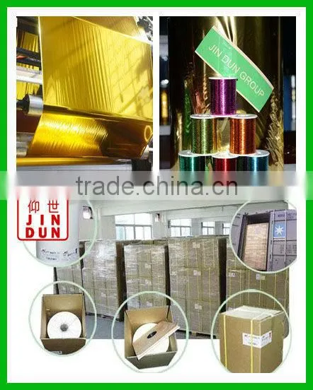 M type Gold metalized pet film