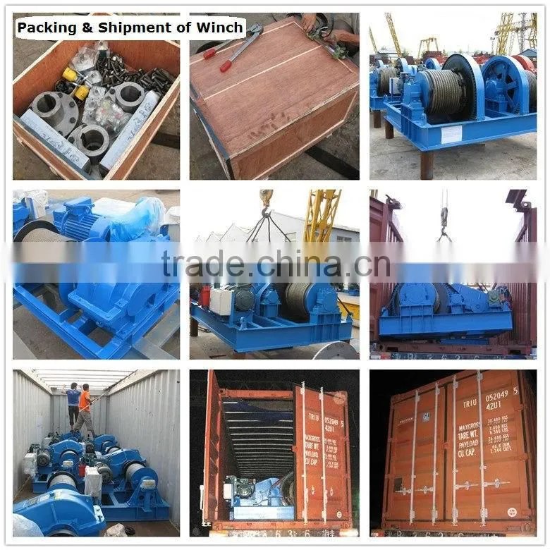 JM low speed 1 ton 2 ton 3 ton 5 ton electric winch
