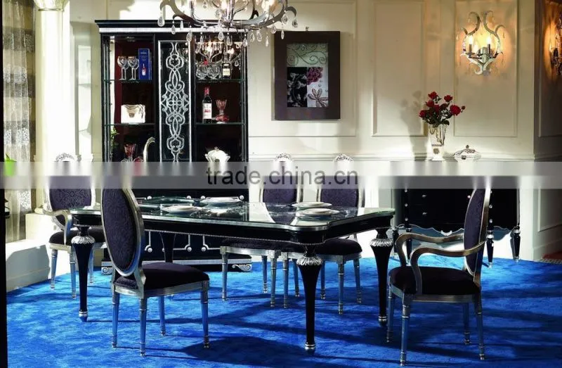 French style royal classical dining room sets D1060