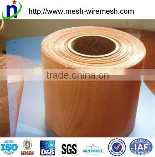 copper wire mesh (KDF mesh) for sieve/brass wire mesh/copper mesh cloth