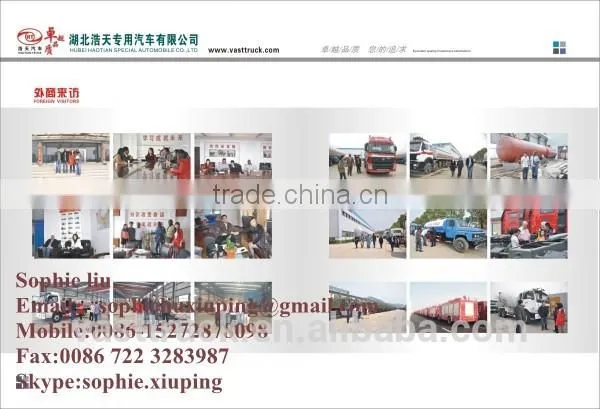 Dongfeng 4x2 4t Road Wrecker Towing Truck