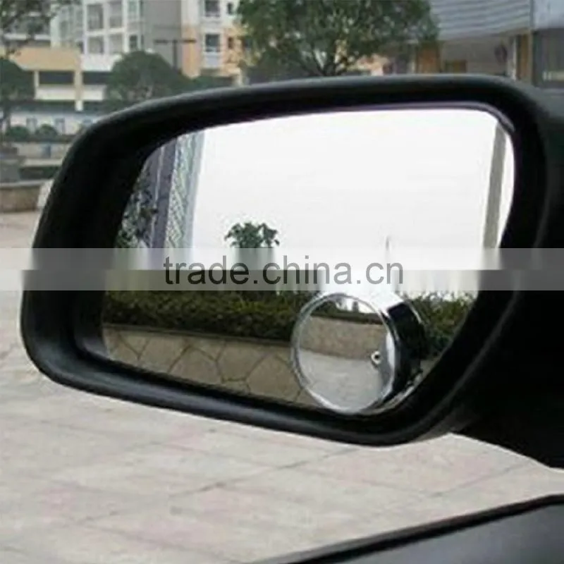 JXZ-008 2pcs/SET universal Driver 2 Side Wide Angle Wideangle Sticker Round Convex Car Vehicle Mirror Blind Spot Auto RearView f