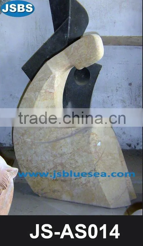 Marble abstract pregnant woman
