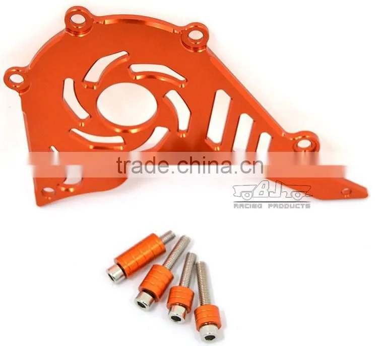 BJ-FSC-KT002 CNC Aluminum 6061 Anodized Front Guard Chain Cover for KTM DUKE 200