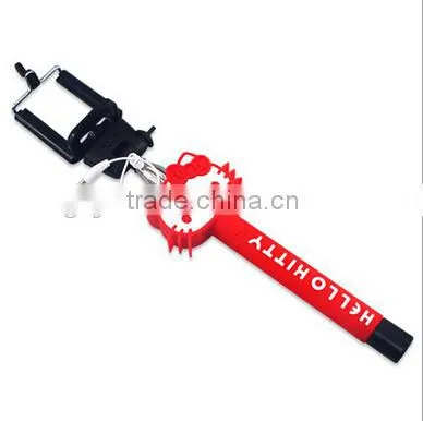 Most Popular Cartoon Selfie Monopod Eco-friendly Selfie Stick For Kids