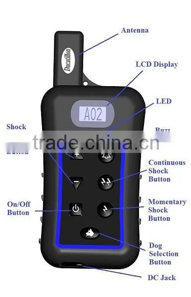 DF-113R Dog/Cat Wireless Fence with LCD display in ground dog fence installation
