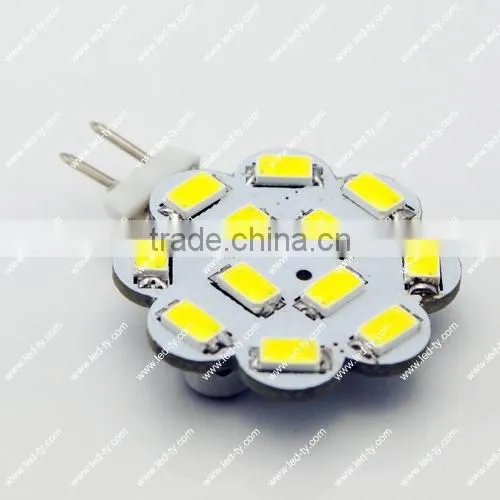 G4-12SMD5630 warm white led Light bulbs, high quality G4 car led light