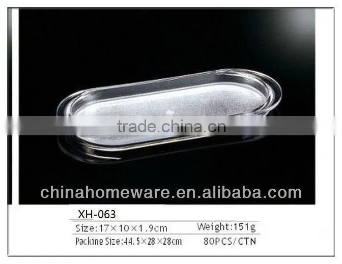 Clear Acrylic salad bowl