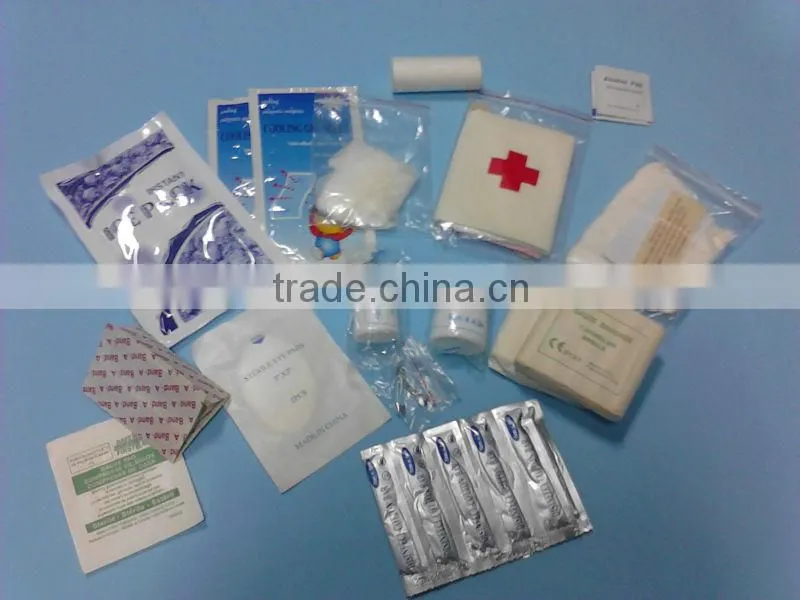 Different Colors First Aid Kit