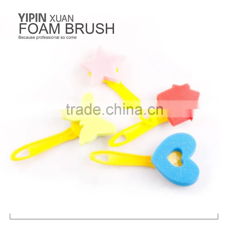 Different Shapes Patterned DIY Foam Brush