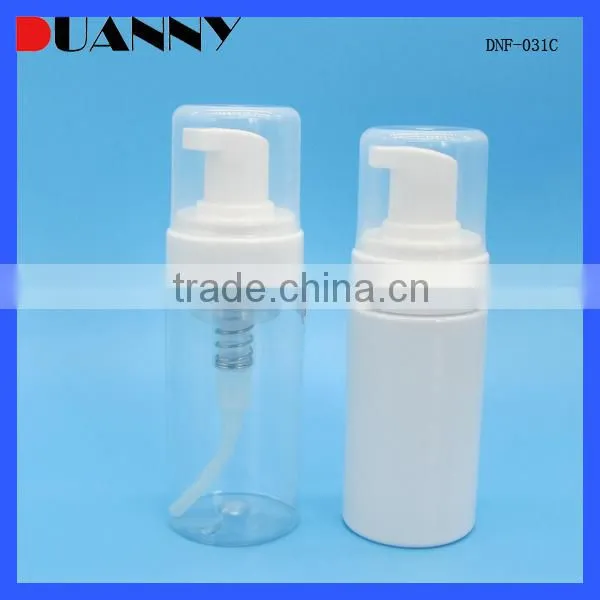 WHITE FROSTED PET FOAM BOTTLES,FOAM APPLICATOR BOTTLE