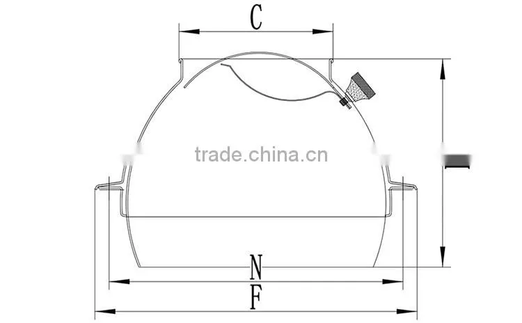 Ventilation round jet nozzle air duct diffuser