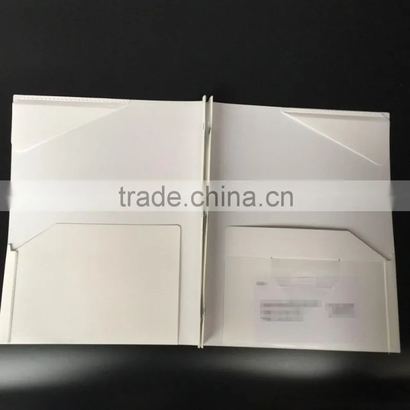 Environmental protectionL Shape File Folder custom American student A4 PP two pocket folder Supplier