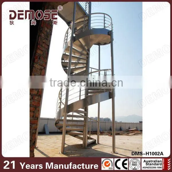 used metal stairs galvanized outdoor spiral staircase stairs