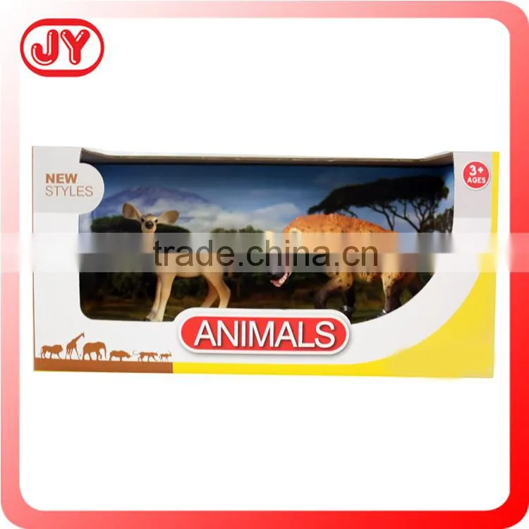 New products zoo animal set toy for kids play