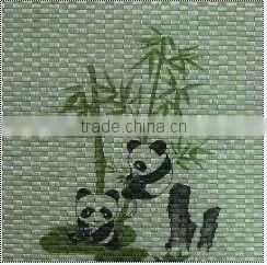 Bamboo printing blinds