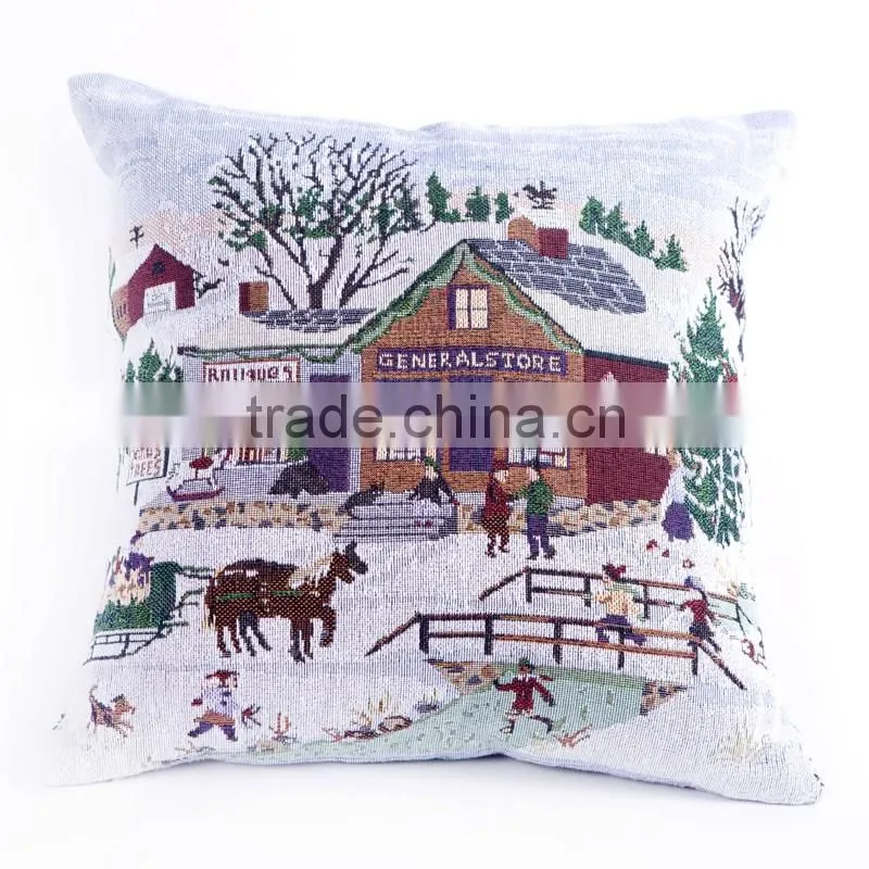 PLUS linen christmas decorative pillowcase